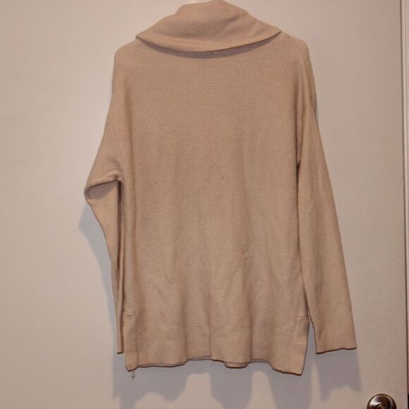 Talbots Cream Sweater Lambswool Blend Women size Large - Picture 7 of 10